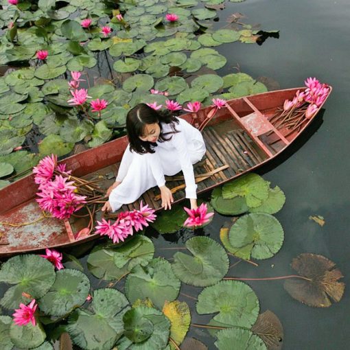 boat on a calm lake - www.steveleasock.com